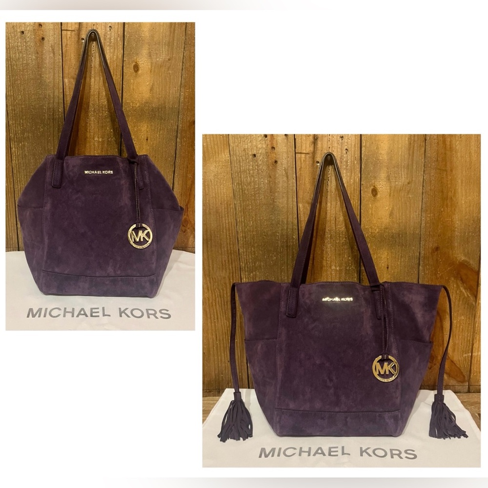 MICHAEL Michael Kors Purple Shoulder Bag - Picture 16 of 16